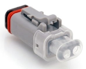 Anschlusskabel 1m mit Schalter und Euro-Stecker 2-polig für TIP65