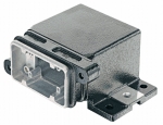 Han 6B HPR surface mounted housing, horizontal version, top entry, 1xM25