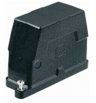 Han 24B HPR hood, side entry, 1xM32, screw locking