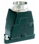 Han 6B HPR hood, with adapter, top entry, 1xM40